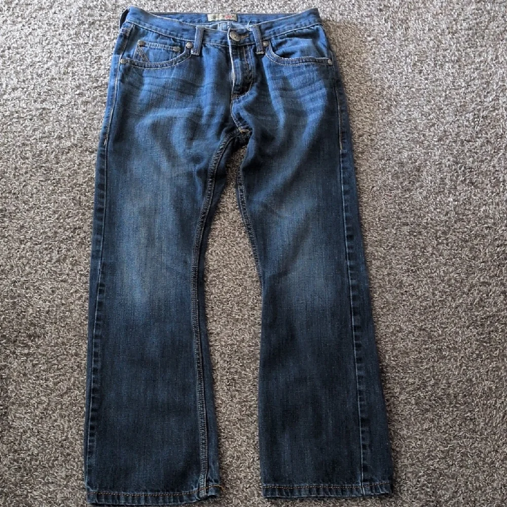 Wrangler 20X Men's Dark Blue Bootcut Jeans 30x29‎